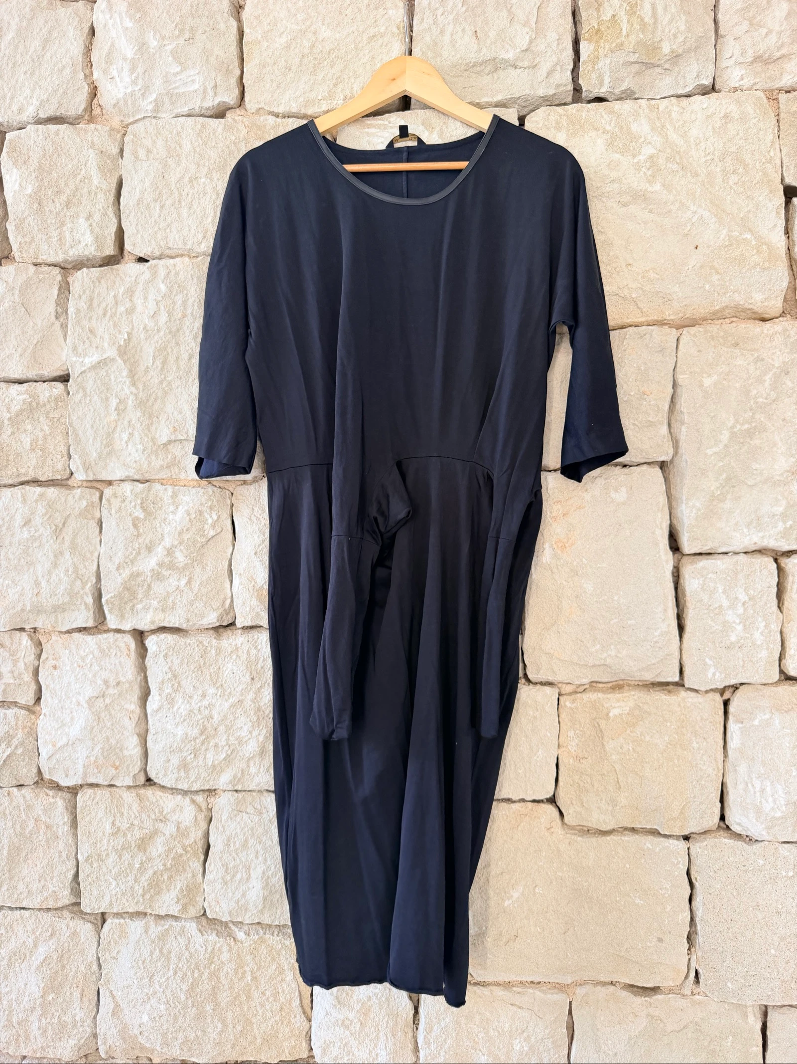 Vestido midi negro Talla M de Massimo Dutti – photo 3